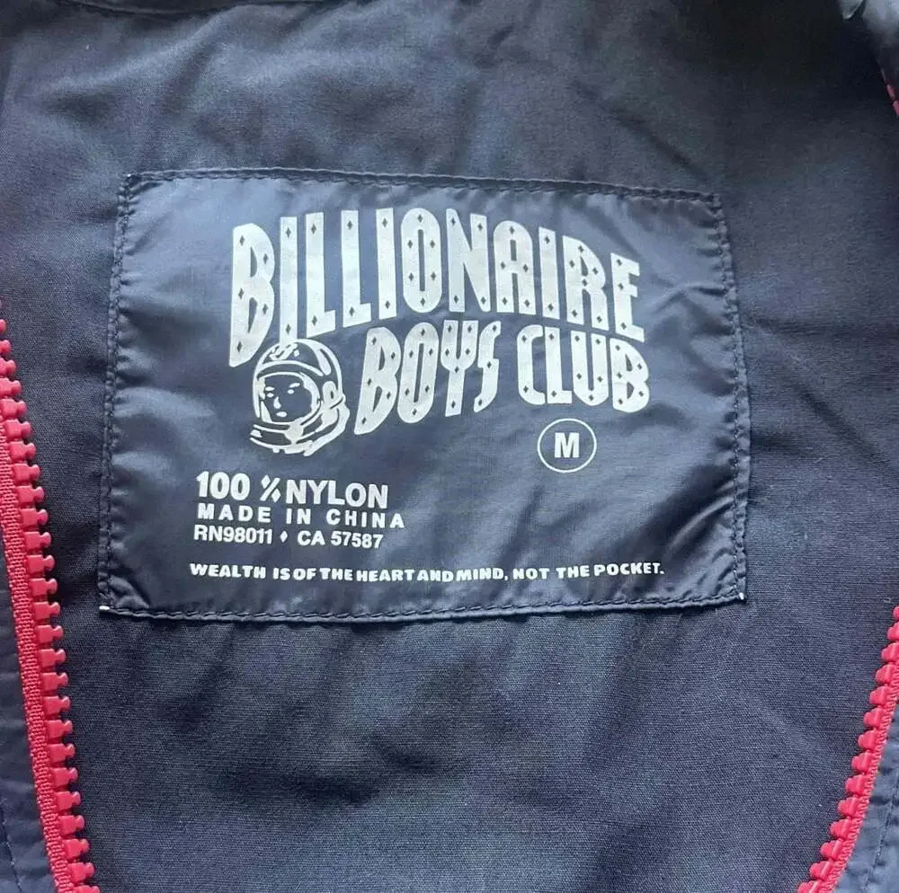 Billionaire Boys Club Air & Space Program Half-Zip Nylon Windbreaker Jacket